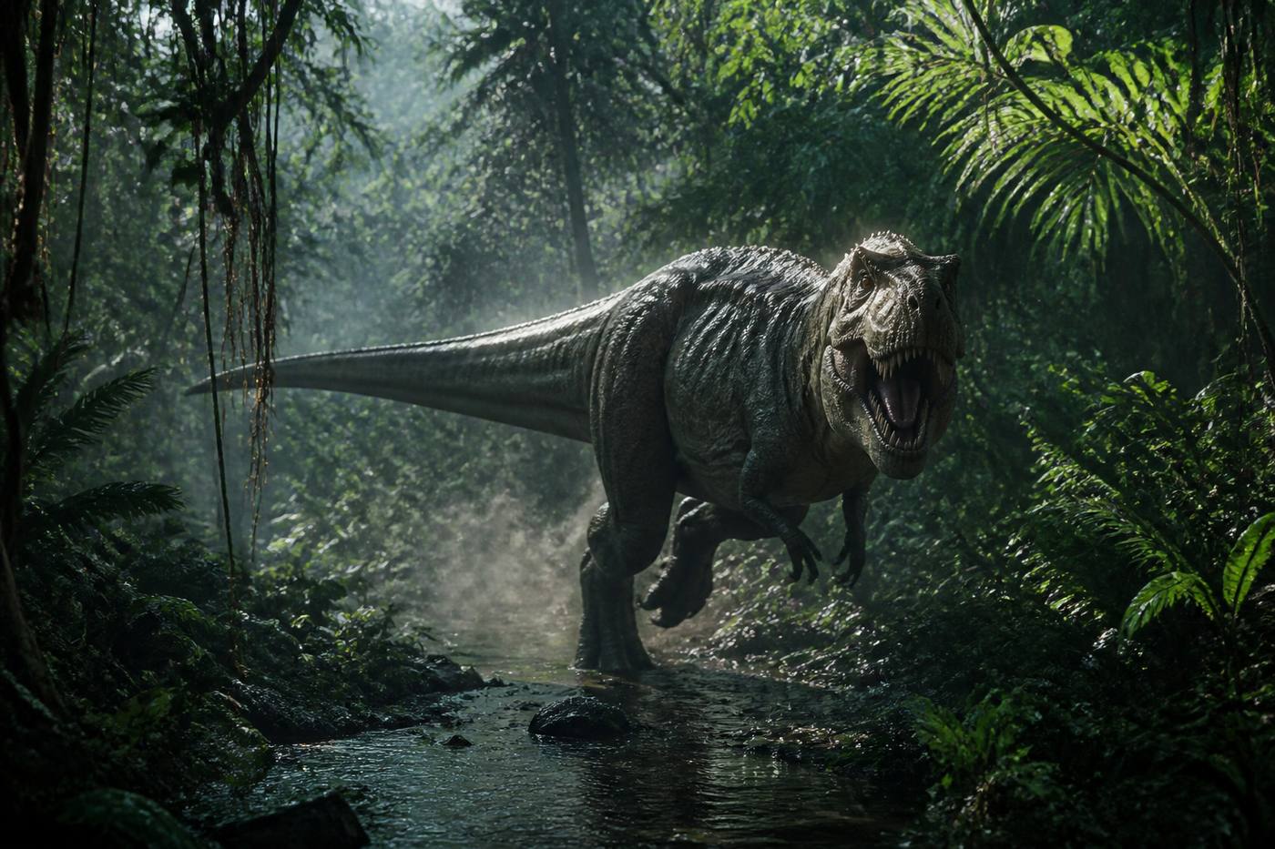 Living dinosaur in Giant Beast Island survival game